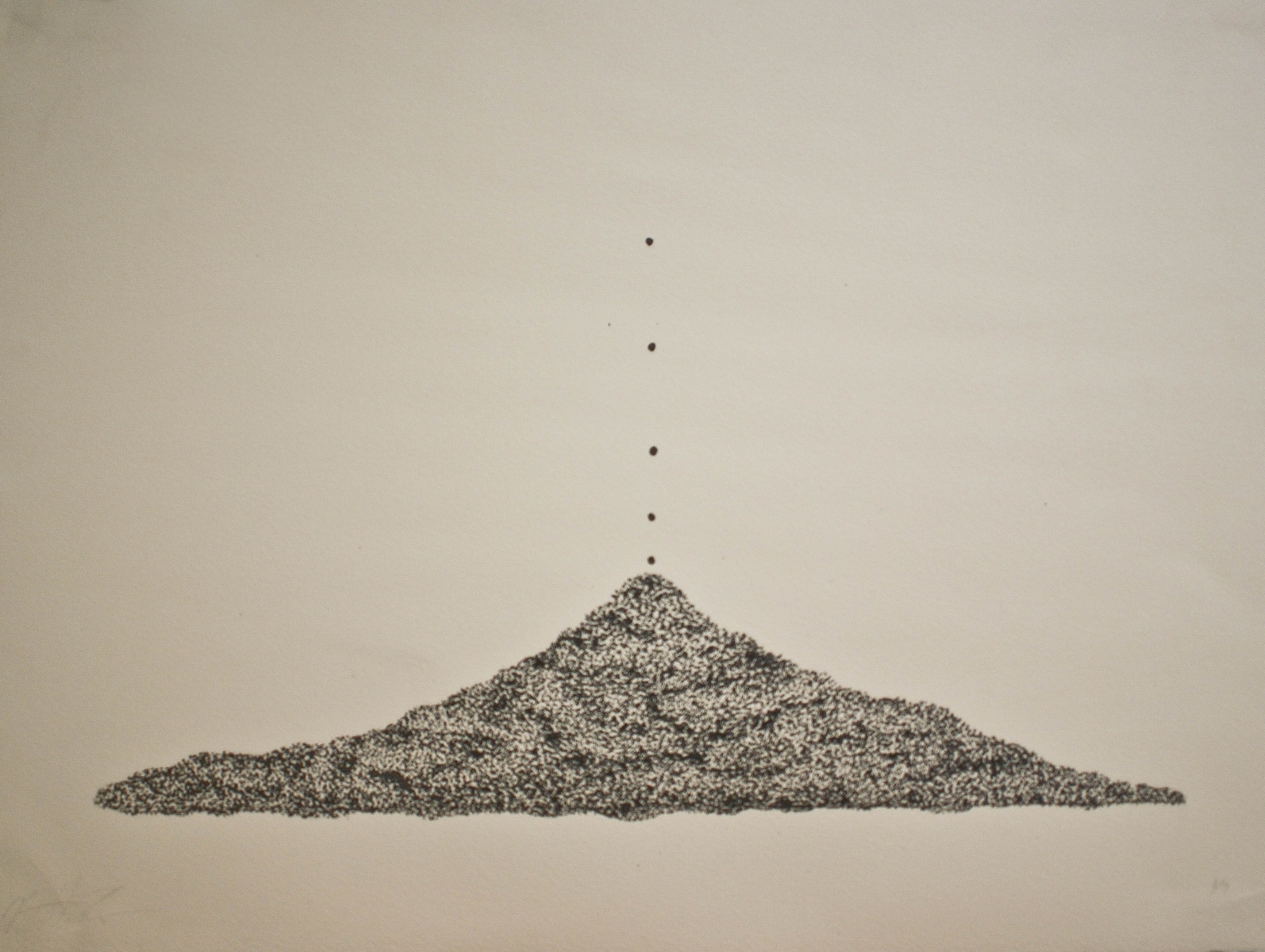 "Dots" Lithograph