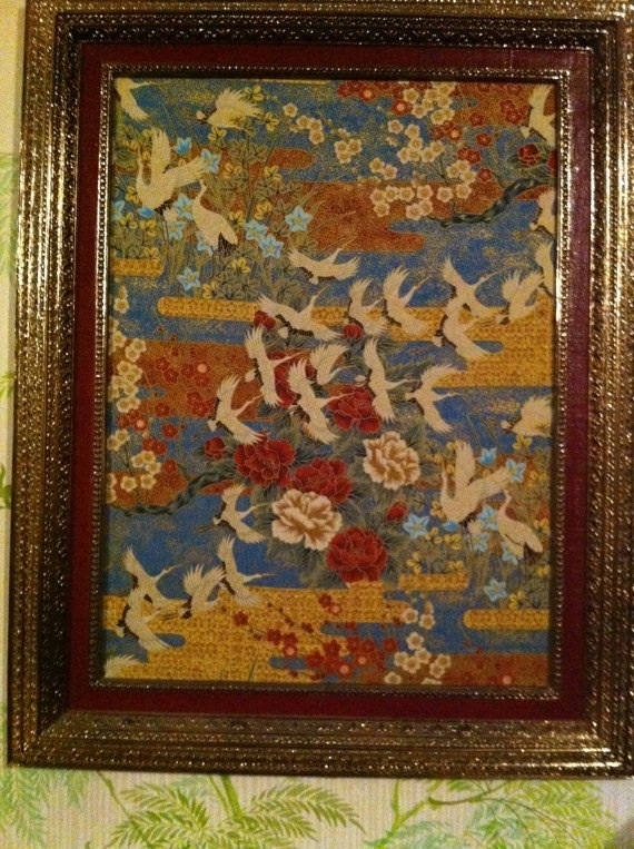 Original Oriental Fiber Art