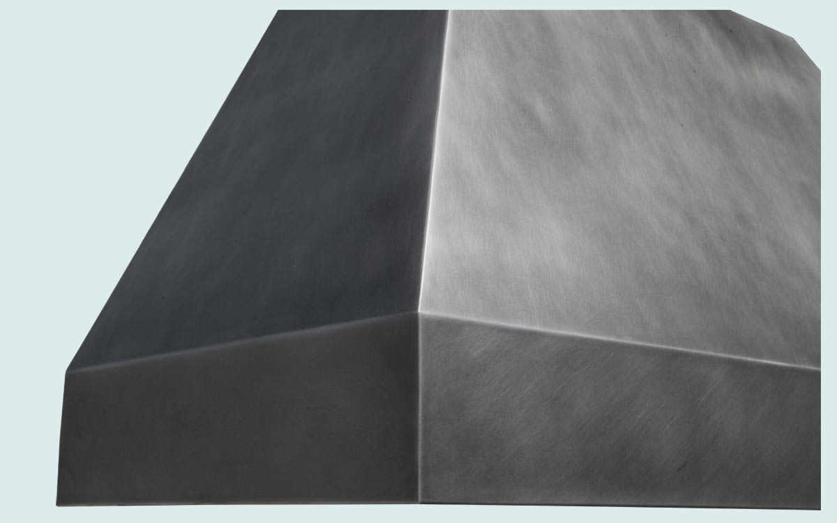 Zinc Range Hood With Smooth Body 6 