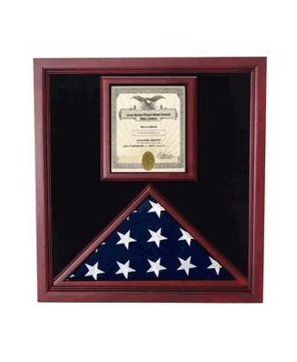 Award And Flag Display Case Display Case