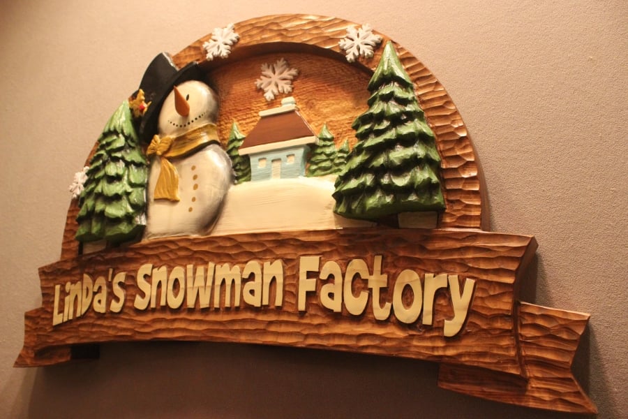 Snowman Signs | Santa Signs | Christmas Signs | Santa Clause Signs | Holiday Signs 2 