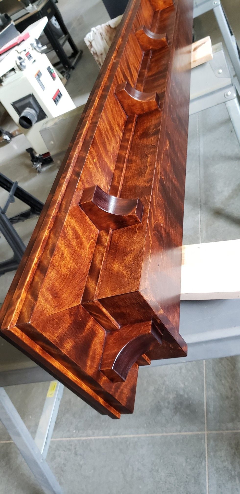 Custom Flame Birch Fireplace Surround 4