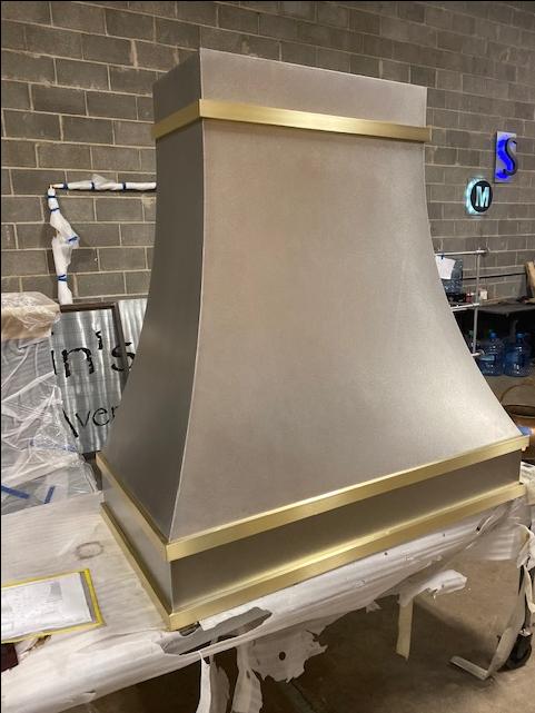 The "Lenhart" Custom Range Hood, Blower Sold Separately // (Min. Shipping $450+)