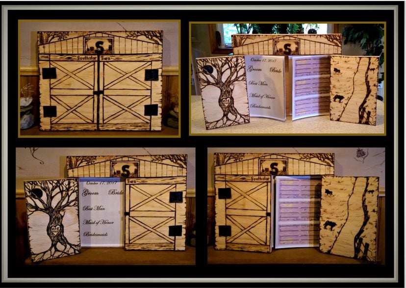 Barn Wedding Guest Book, Barn Wedding, Barn Theme Wedding, Barn Wedding Gift Ideas,Barn Wedding Gift