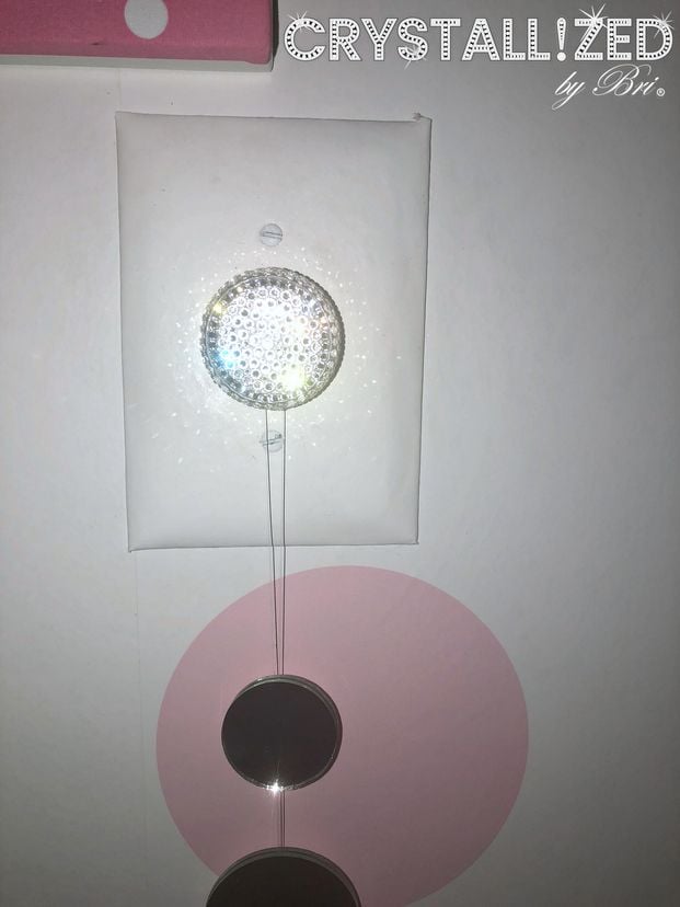 Crystallized Light Dimmer Switch Knob Bling Home Decor European Crystals Bedazzled