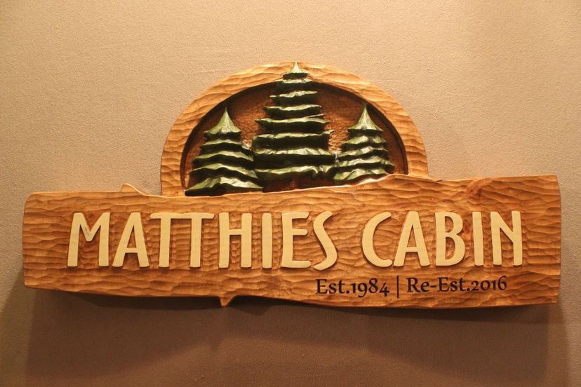 Custom Carved, Handmade Cabin Signs By Lazy River Studio