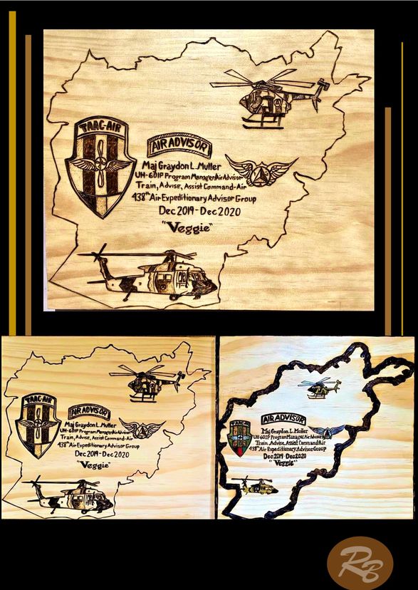 Custom, Airforce, Plaques, Sign
