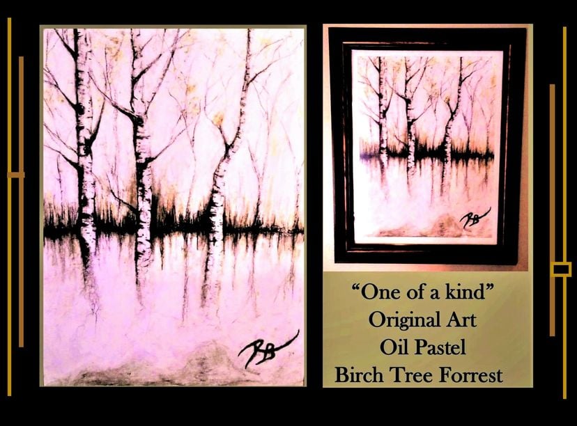 Birch Tree Art, ,Birch Trees, Tree  Decor, Cabin Decor, Lodge