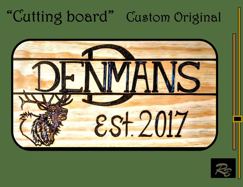 Cutting Board, Established, Family Name, Personalized