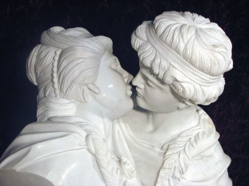Love's First Kiss, Marble Bust