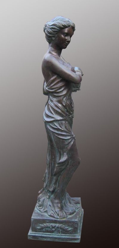 Bronze 4 Seasons Spring; Statue