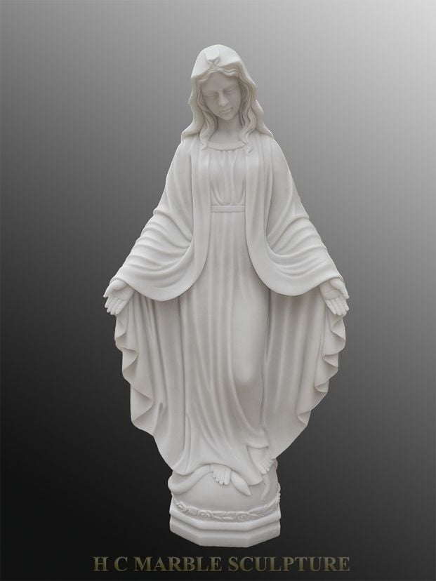 The Madonna Marble Statue