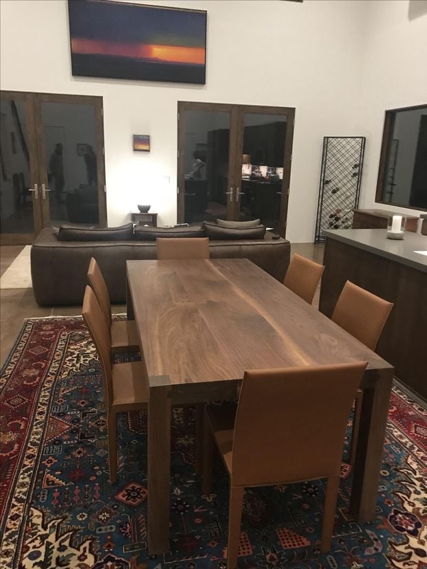 Solid Walnut Dining Table