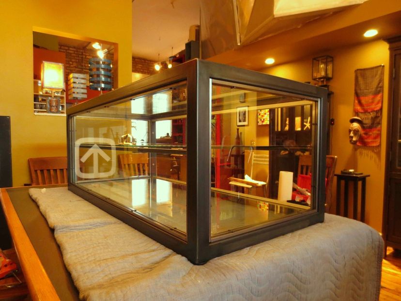 Display Case – Glass & Steel Display Case