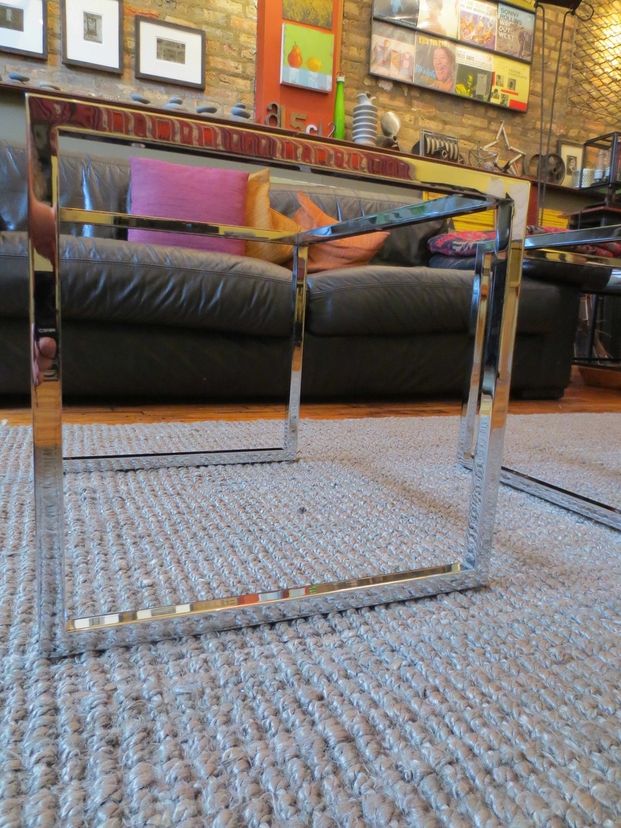 Metal – Modern Chrome Stool Bases