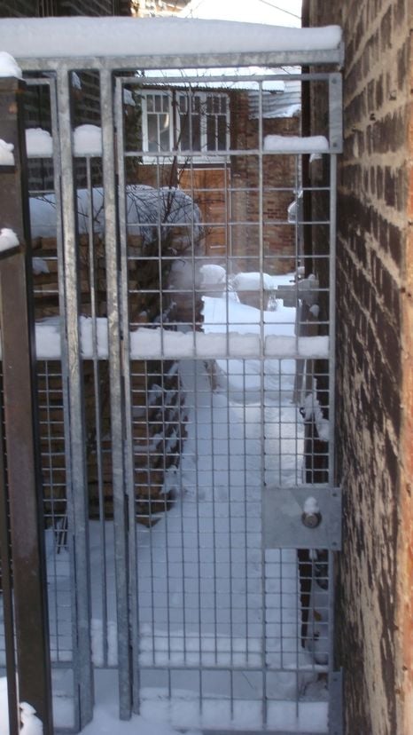Galvanized Steel Gates