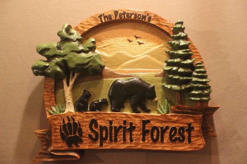 Bear Signs, Grizzly Signs, Wildlife Signs, Deer Signs, Wolf Signs, By Lazy River Studio