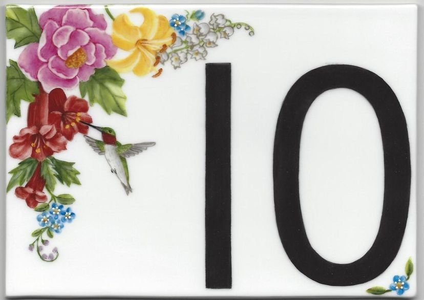 House # Plaque