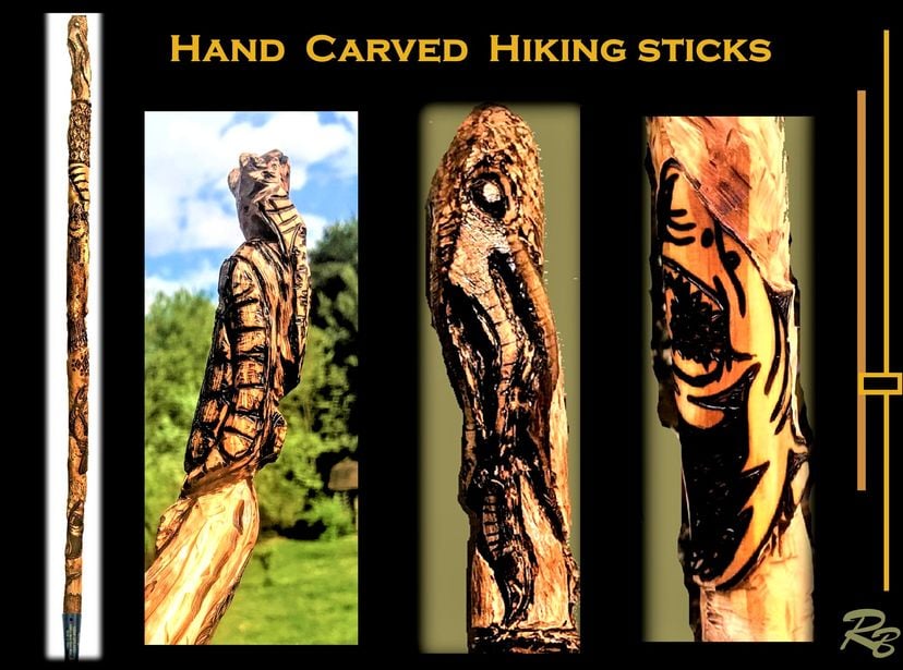 Hiking Stick,Retirement Gift,Life If A Journey,Walking Stick,Scoutmaster Gift