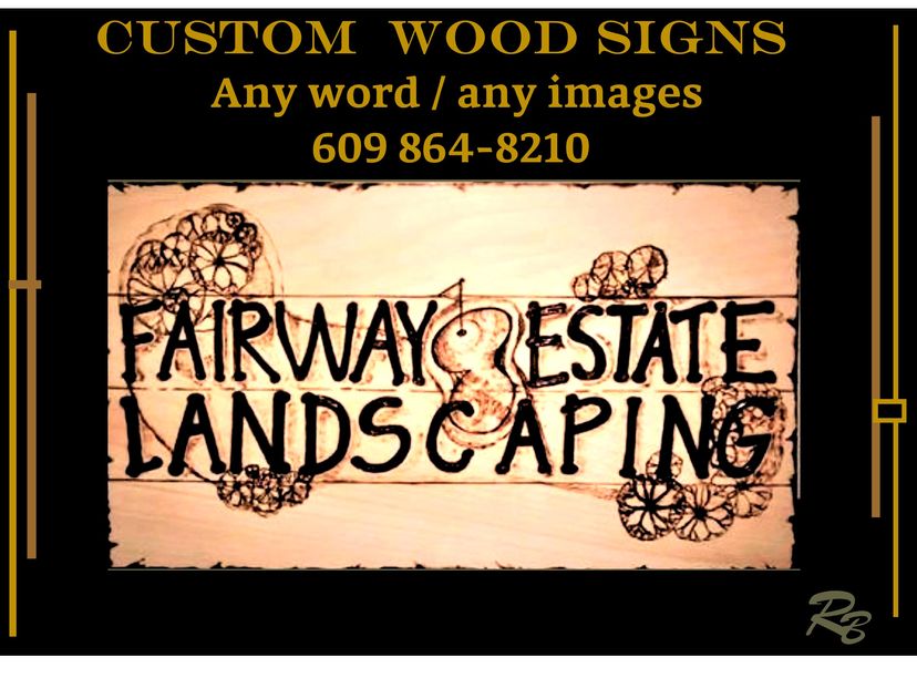 Business, Sign, Logo, Personalized, Custom, Wood