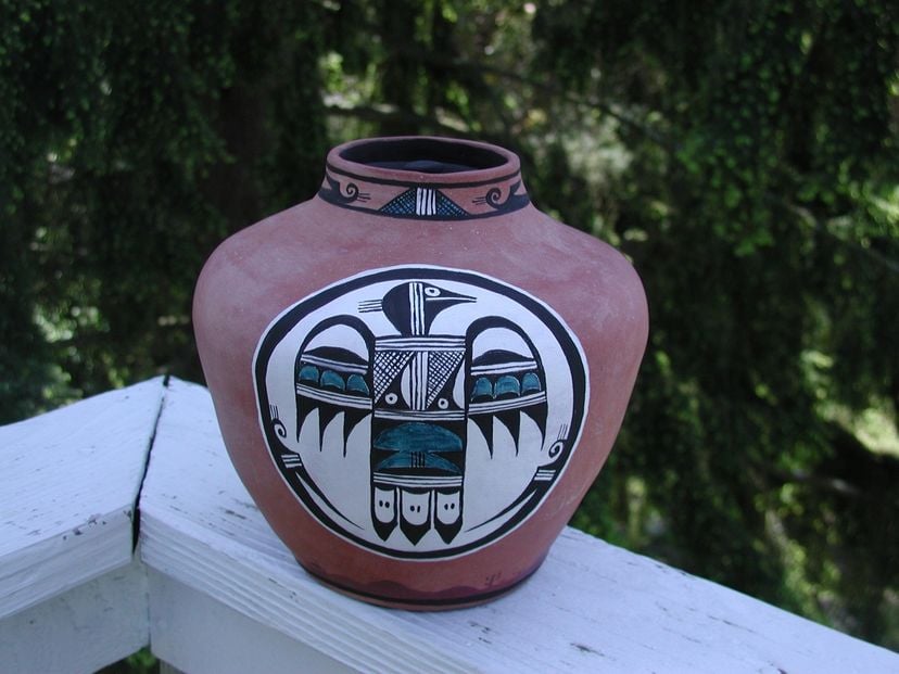 Sw Native American Cremation Urn