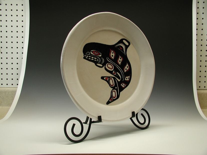 Orca Whale Serving Platter