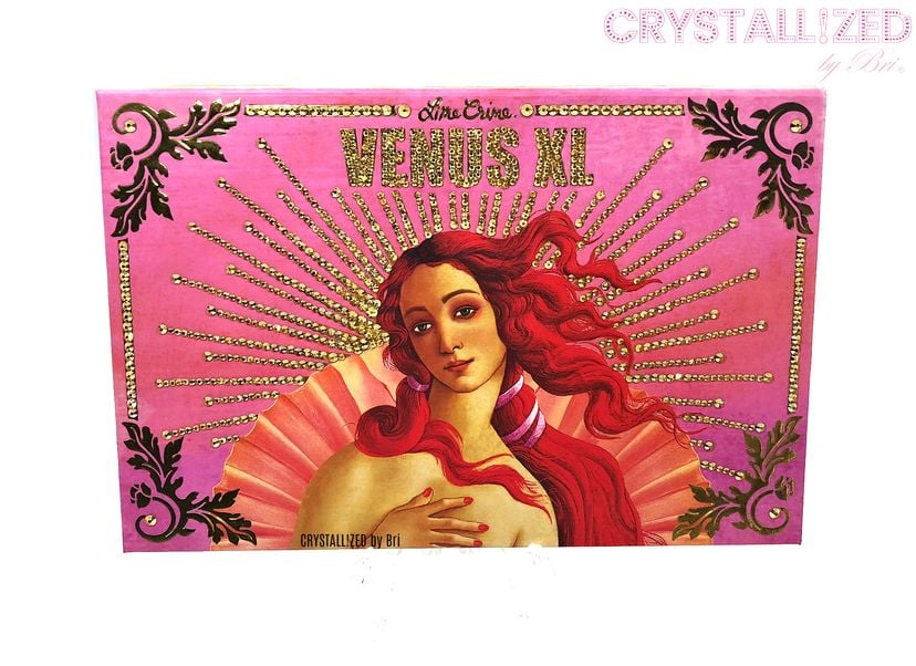 Crystallized Lime Crime Venus Xl Eye Shadow Palette Makeup Bling European Crystals Bedazzled