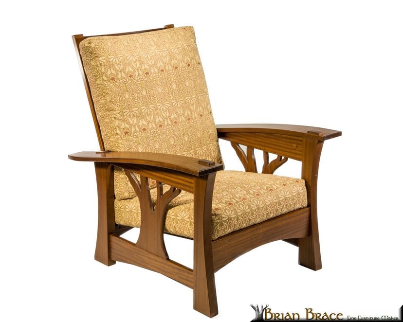 Arbor Morris Chair In Sapele