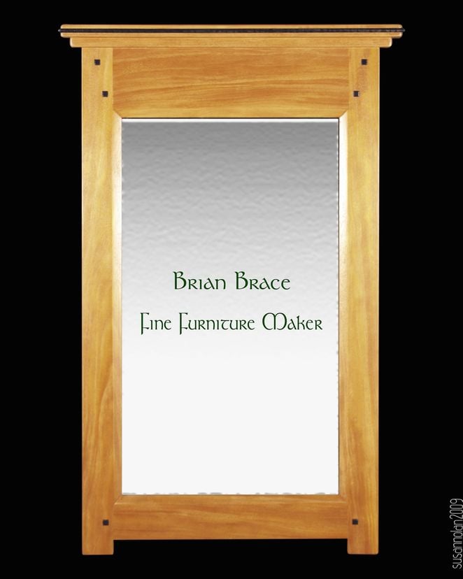 Greene And Greene Style Mirror