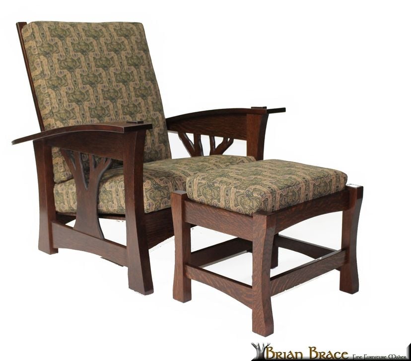 Arbor Morris Chair And Ottoman