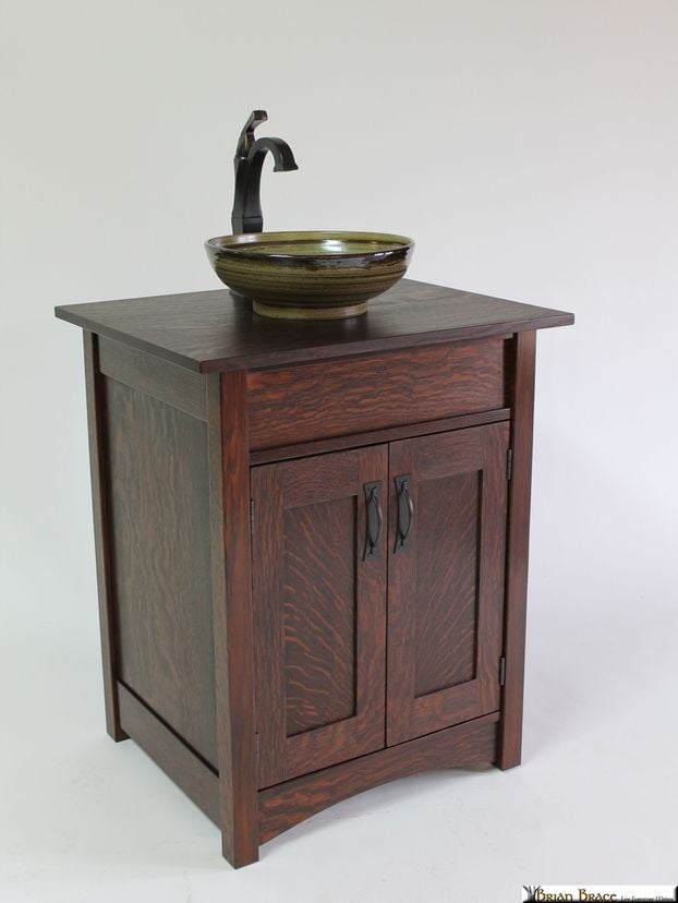Mission Style Artsink Vanity
