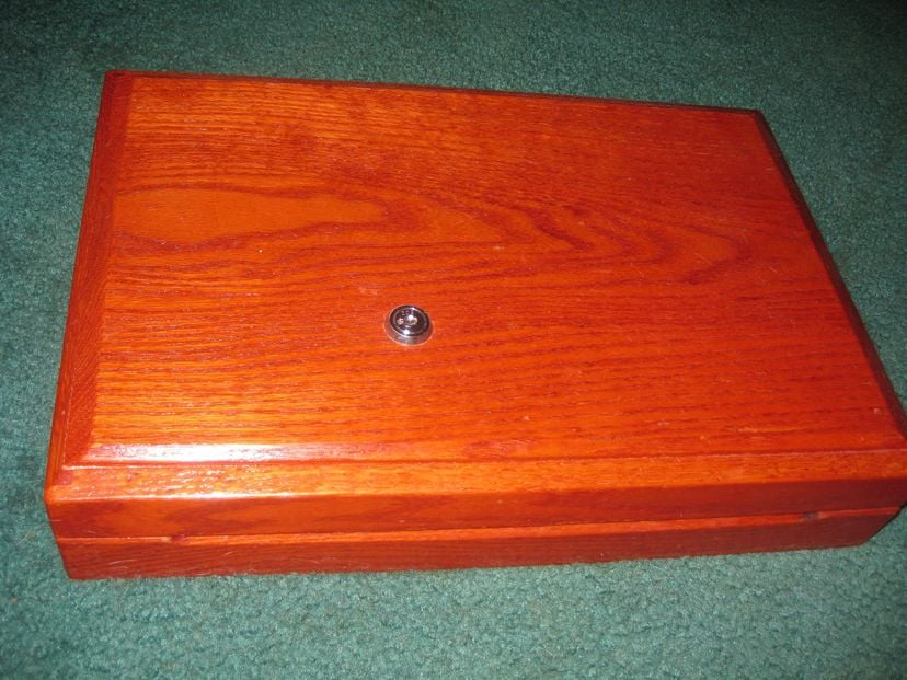 Oak Dog Grooming Box