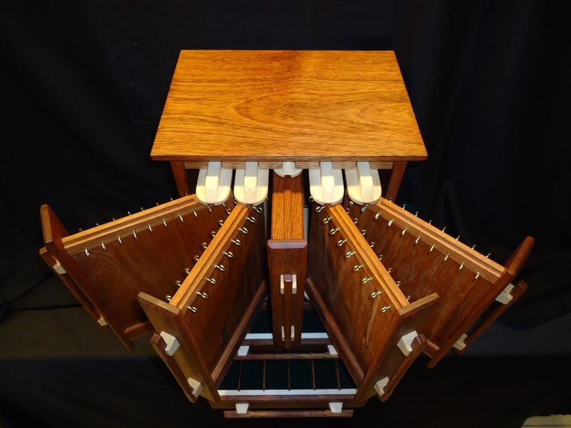 Jatoba Jewelry Box For Necklaces
