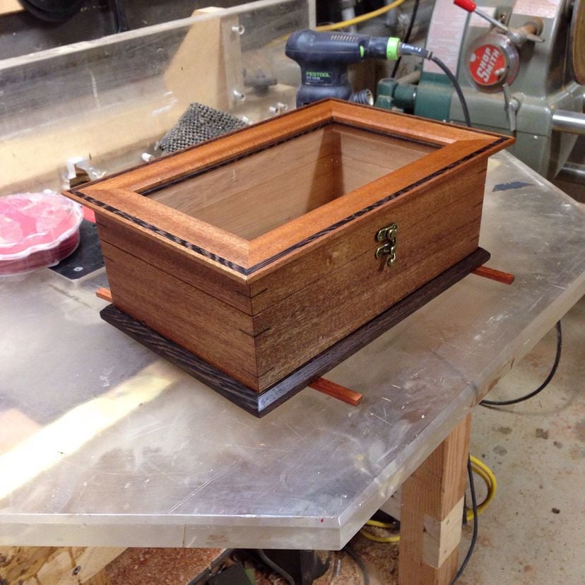 Sapele And Wenge Humidor