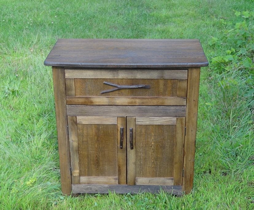 Reclaimed Chestnut Cabinet