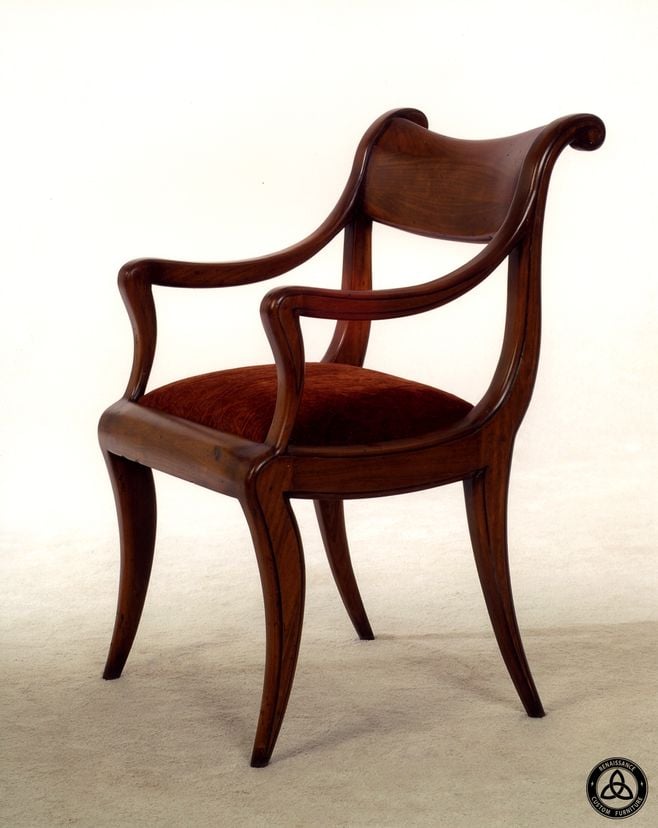 #1302 Klismos Chair