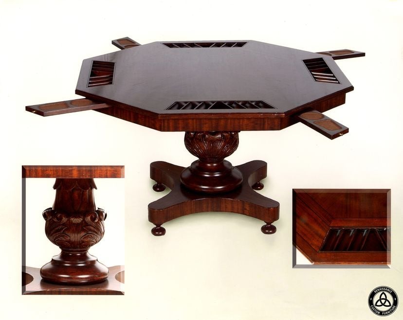 #454 Poker Table