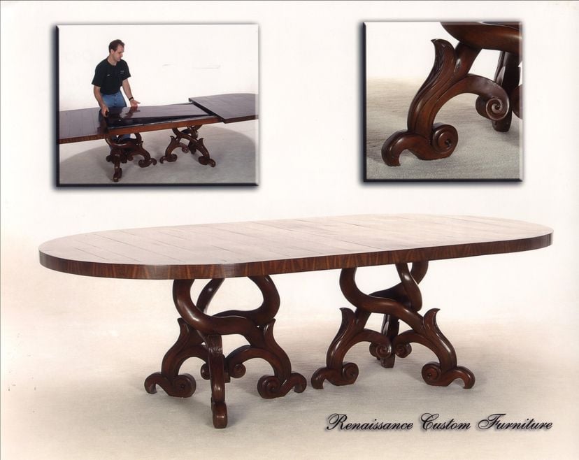 #423 Walnut Dining Table