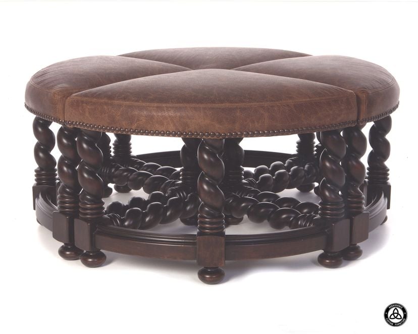 #601 Four Section Ottoman