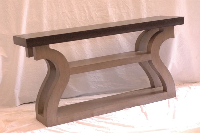 #2093 Sleek Sofa Table