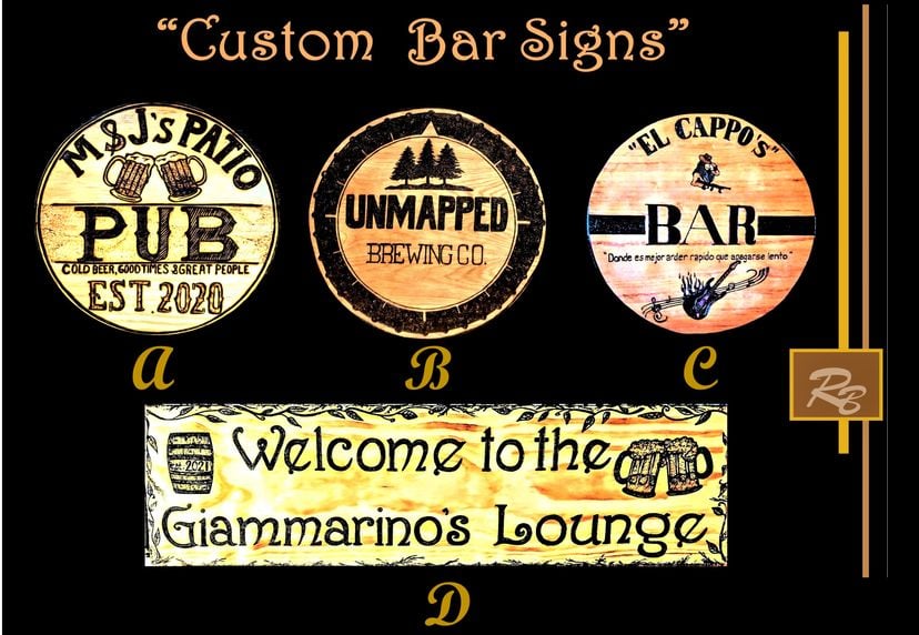 Bar Sign, Pub Sign, Bar, Decor, Signs, Home Bar, Lounge,