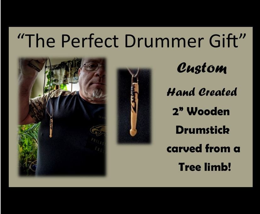 Drum Stick, Drummer Gift, Musician Gift, Music Jewelry,