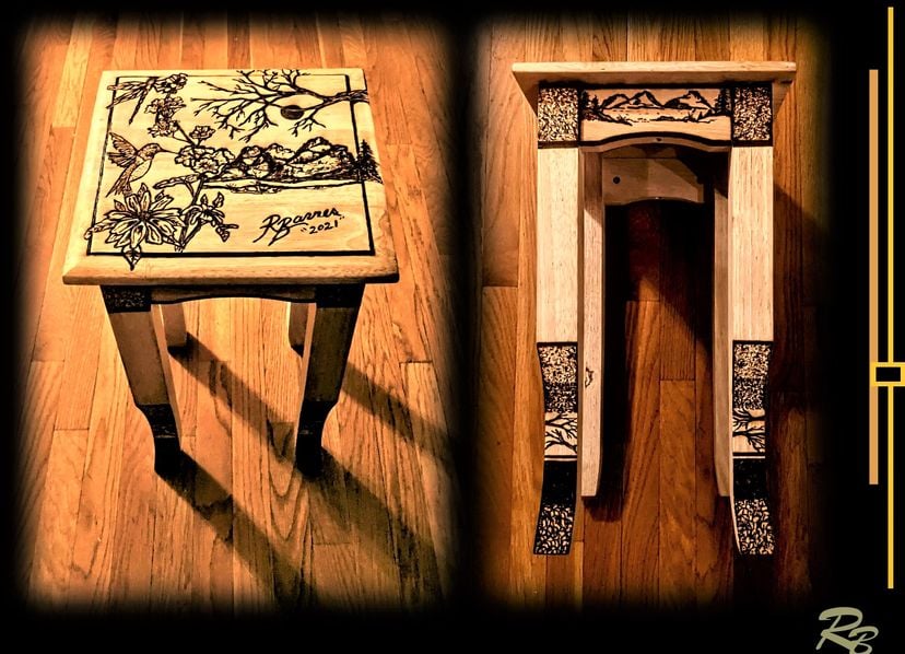 Tea Table, Side Table, Accent Table, End Table