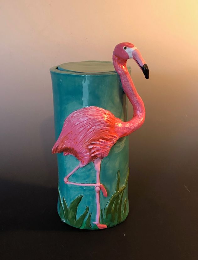 Flamingo Cremation Urn