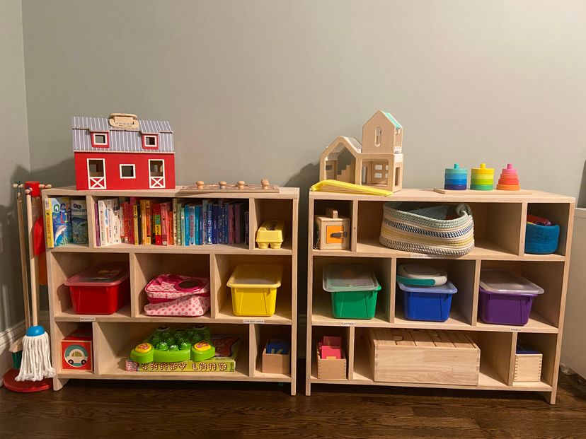 Playroom Storage Cubbies