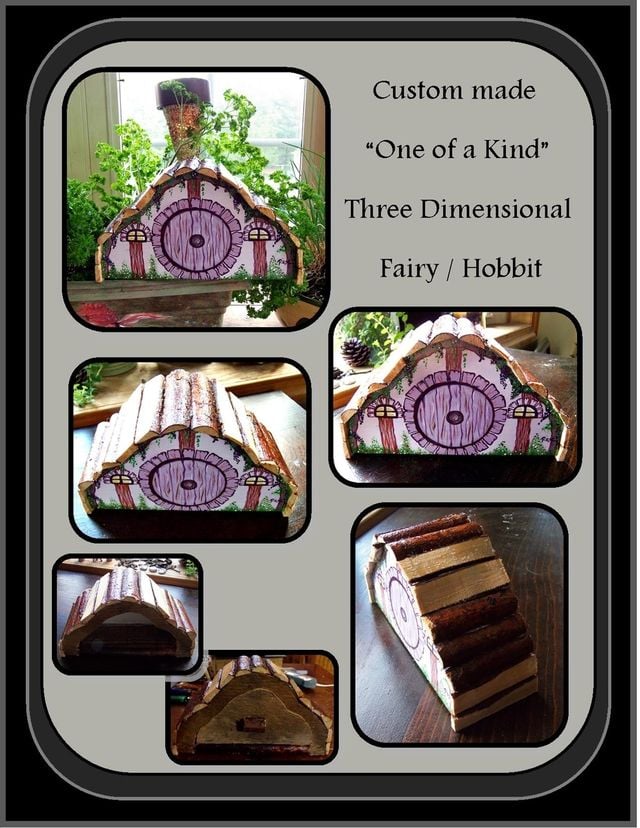 Fairy House,Hobbit House,Fairy Garden,Fairy Items,Hobbit Door,Fairies