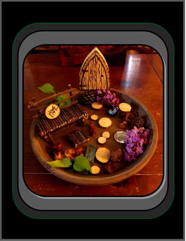 Fairy Garden Kit,Fey Garden,Fairy Pixie Garden,Fairy Furniture,Fairies