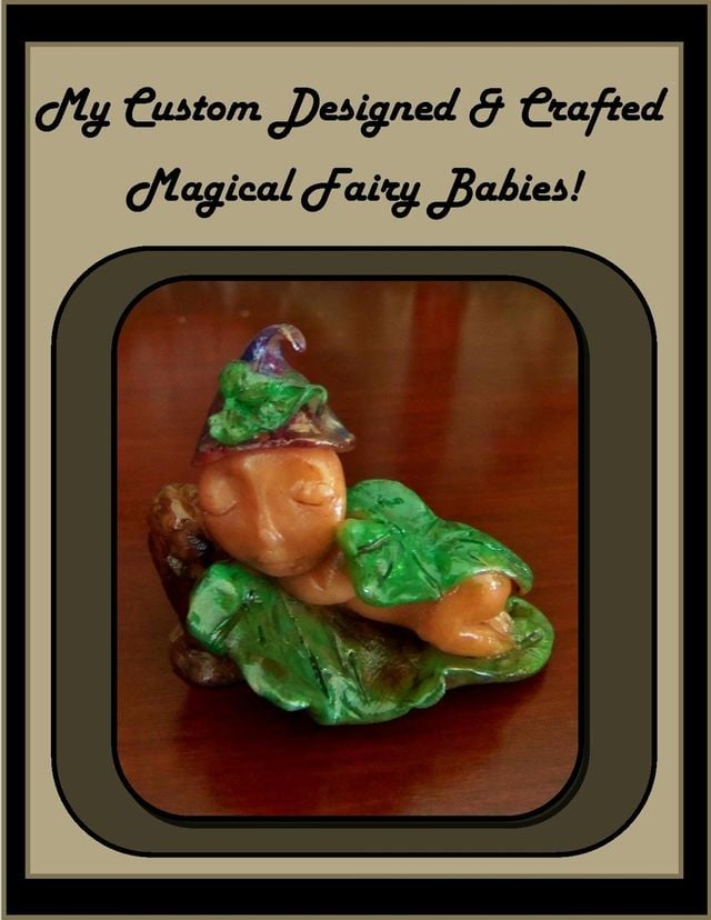 Fairy Baby, Forest Fairy, Fairy Baby On Leaf, Fairy Babies, Fairies