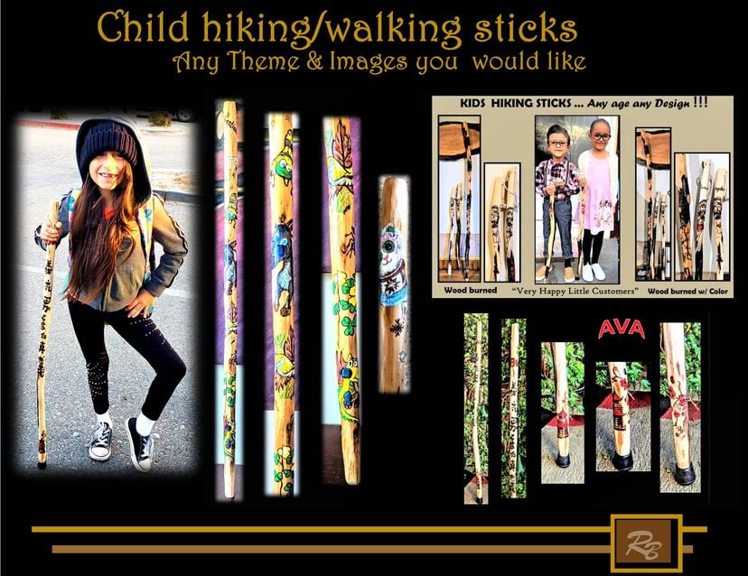 Child, Kids, Hiking Stick, Walking Stick, Personalized