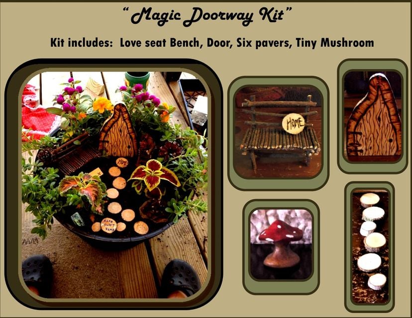 Fairy Garden Kits, Kids Garden, Indoor Garden,Fairy Garden,Fairy Items,Fairy Accessories